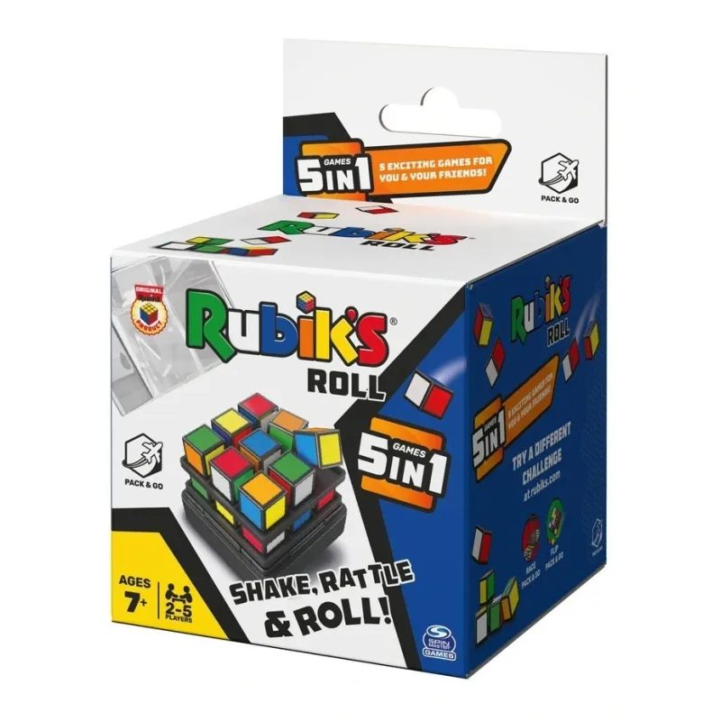 Rubik's Roll: 5 Games In One