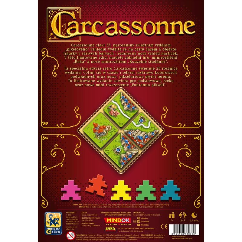 Carcassonne 25 let: Retro edice