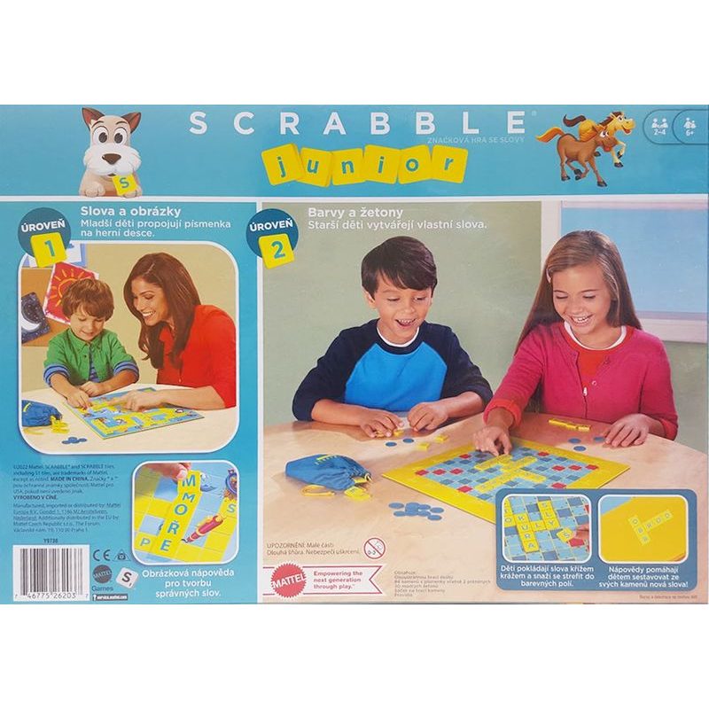 Scrabble junior české