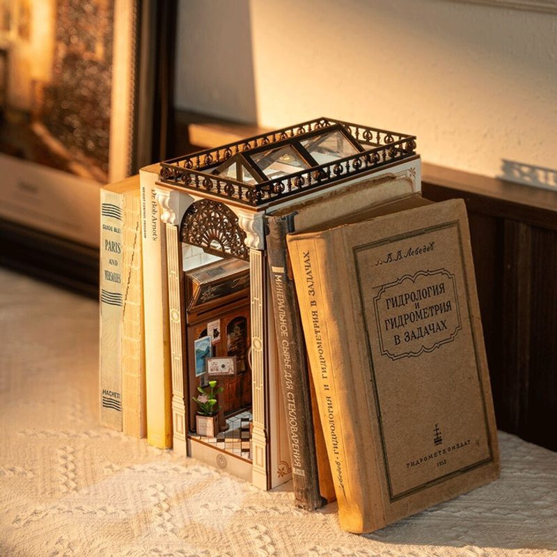 3D Puzzle Zarážka na knihy: Setkání v pasáži s knihami 148d