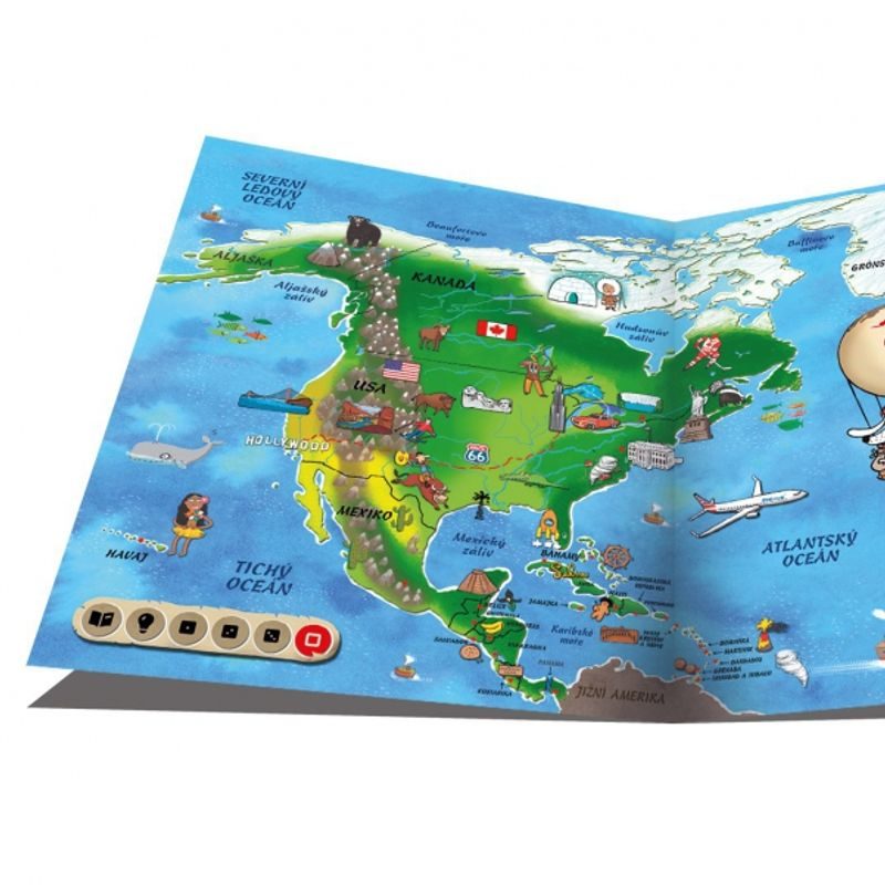 Kouzelné čtení: Atlas světa (kniha)