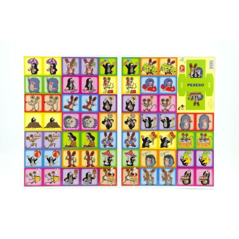 Pexeso Krtek (postavy)