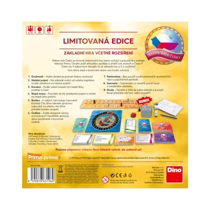 Máme rádi Česko: Limitovaná edice