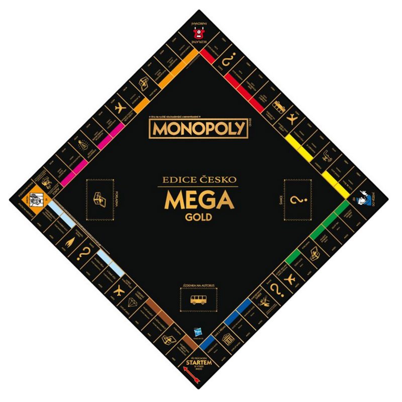 Monopoly Mega Gold: Edice Česko