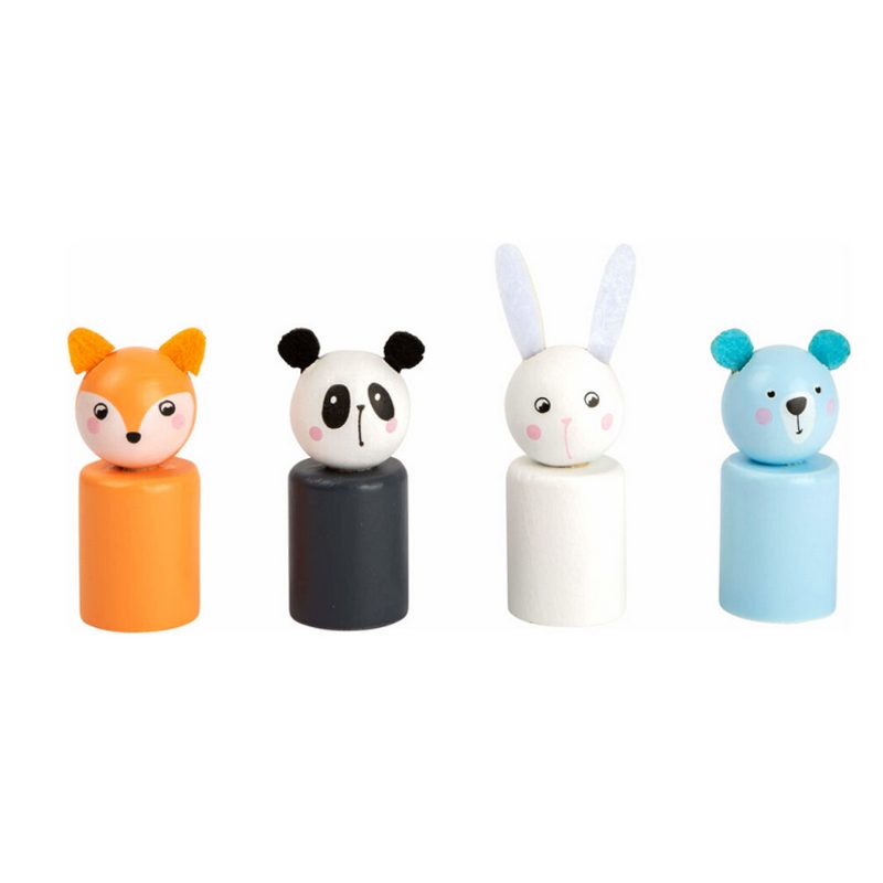 Člověče, nezlob se! - dřevěné pastelové