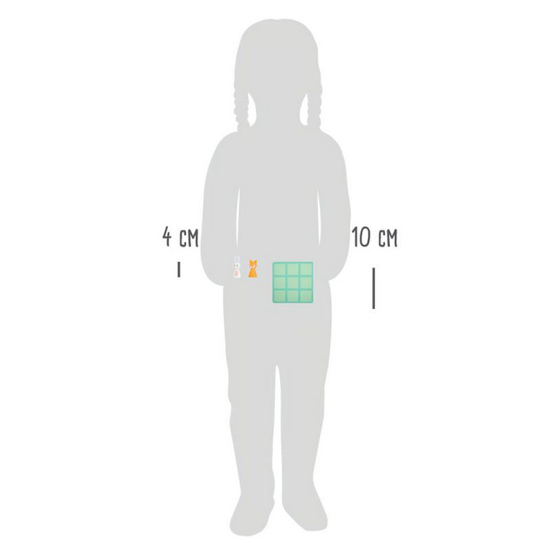 Piškvorky dřevěné pastelové