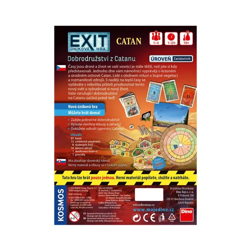 Exit: Úniková hra - Dobrodružství z Catanu