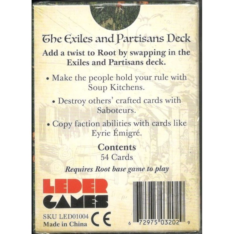 Root: The Exiles & Partisans Deck