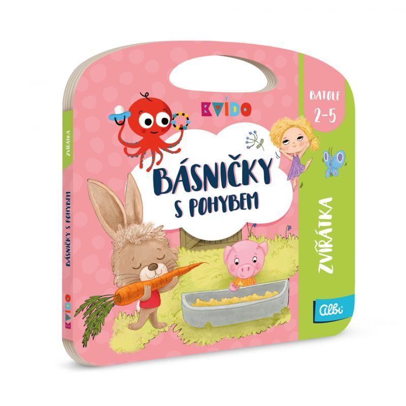 Kvído: Básničky s pohybem - Zvířátka