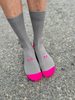 Ponožky Kolo je Láska - Růžová Láska