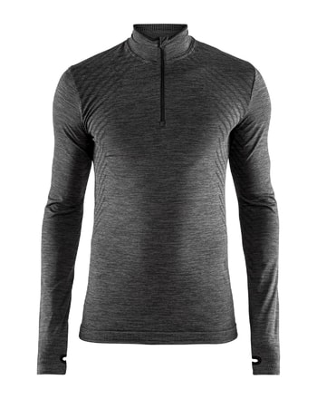 Spodní triko Craft Fuseknit Comfort Zip (tmavě šedá)
