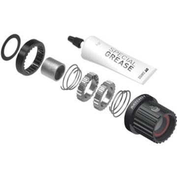 Servisní/upgrade KIT RATCHET LN SHIMANO MICROSPLINE MTB ALU - 18Z ZUBATKY