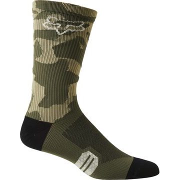 Ponožky Fox Ranger 8" (green camo)