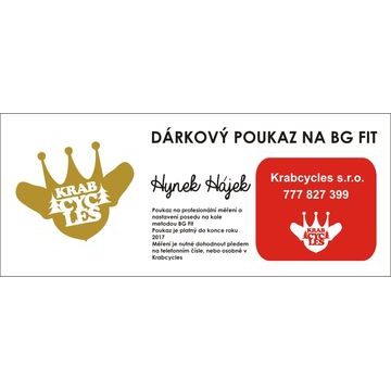 Dárkový poukaz BG Fit