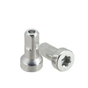 Nipl Atomlab 2x12mm stříbrný Alu