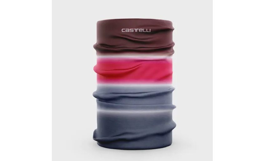 Dámský šátek - nákrčník Castelli (steel blue/bordeaux)