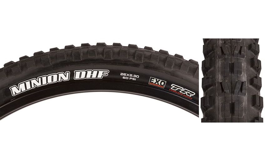 Plášť 26" x 2.30 Maxxis Minion DHF EXO TR kevlar