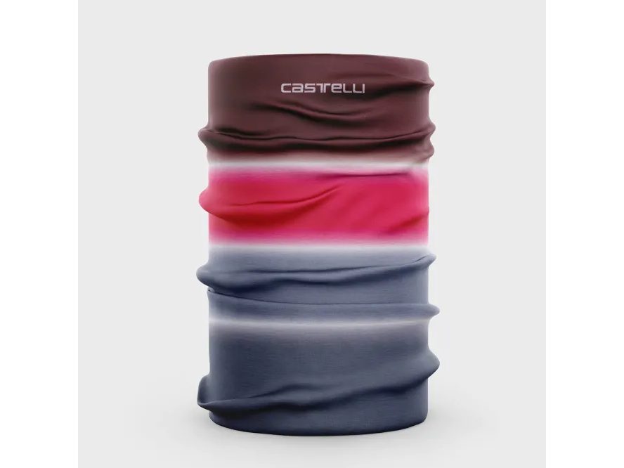 Dámský šátek - nákrčník Castelli (steel blue/bordeaux)