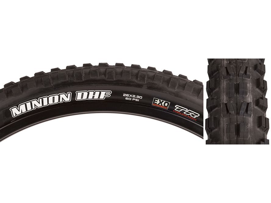 Plášť 26" x 2.30 Maxxis Minion DHF EXO TR kevlar