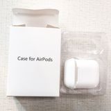 Apple Airpods ochranný silikonový kryt obal na beztrádová sluchátka bílý