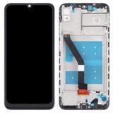 Honor 8A / Huawei Y6s LCD displej dotykové sklo černé (včetně rámečku)