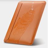 Kožený obal MacBook Pro 2016/2017/2018/2019/2020/M1 tenké pouzdro WIWU hnědé