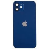 iPhone 12 zadní kryt baterie housing včetně rámečku modrý