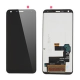 LG Q7 LCD displej komplet dotykové sklo přední panel černý Q610