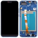 Honor 10 LCD displej dotykové sklo včetně rámečku (modrý)