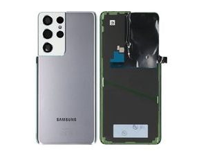 Samsung Galaxy S21 Ultra 5G zadní kryt baterie stříbrný G998B (Service Pack)