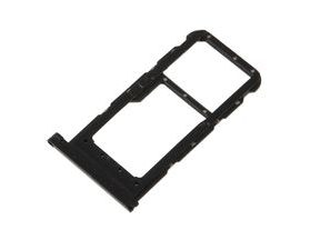 Šuplík Huawei Nova 3i slot na SIM SD kartu černý