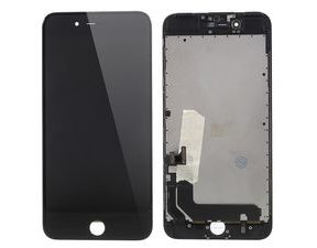 Apple iPhone 7 Plus LCD displej černý dotykové sklo komplet přední panel originální