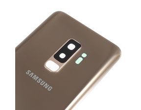 Samsung Galaxy S9+ Plus zadní kryt baterie včetně krytky kamery zlatý G965
