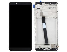 Xiaomi Redmi 7A LCD displej dotykové sklo přední panel černý komplet včetně rámečku