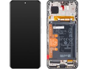 Honor 90 LCD displej dotykové sklo včetně rámečku + baterie (Service Pack) Midnight Black