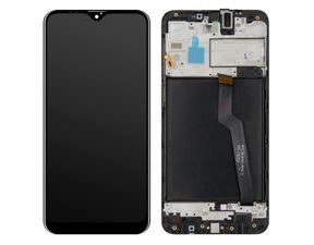 Samsung Galaxy A10 LCD displej dotykové sklo A105 (včetně rámečku)