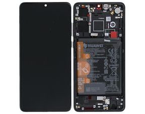 Huawei P30 LCD OLED Display dotykové sklo černý (Service Pack)