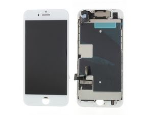 Apple iPhone 8 LCD displej dotykové sklo bílé komplet osazený včetně přední kamery