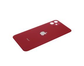 Apple iPhone 11 zadní kryt baterie červený s větším otvorem pro kameru RED