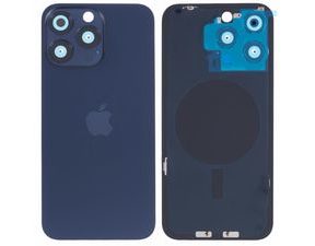 Zadní kryt baterie pro iPhone 15 Pro (modrý titan)
