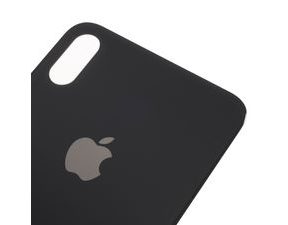iPhone XS MAX zadní kryt baterie černý s velkým otvorem na fotoaparát