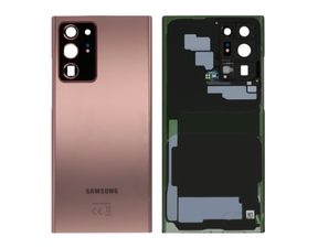 Samsung Galaxy Note 20 Ultra zadní kryt baterie včetně krytky fotoaparátu N985/N986 (Service Pack) Bronze