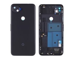 Google Pixel 4a zadní kryt baterie černý včetně krytky fotoaparátu