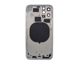Apple iPhone 11 Pro zadní kryt baterie stříbrný včetně středového rámečku