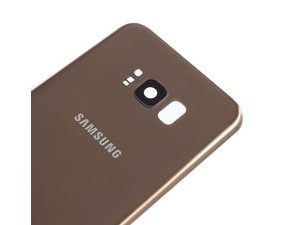 Samsung Galaxy S8 Plus zadní kryt baterie osazený včetně krytky fotoaparátu zlatý G955F
