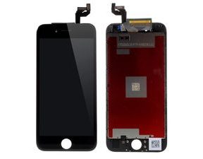 Apple iPhone 6S LCD displej dotykové sklo černý komplet přední panel jasnější podsvit