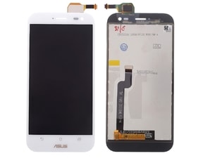 Asus Zenfone Zoom LCD displej dotykové sklo bílé ZX551ML