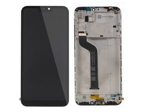 Xiaomi Mi A2 Lite LCD displej dotykové sklo komplet přední panel černý včetně rámečku