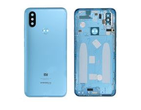 Xiaomi Mi A2 zadní kryt baterie modrý včetně čočky fotoaparátu (Service Pack)