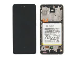 Samsung Galaxy A52 LCD displej dotykové sklo černý A525/A526 (včetně baterie)